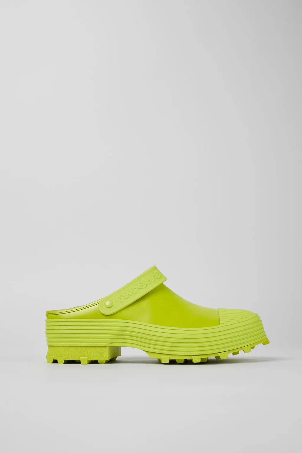 Green Leather Clog - 1
