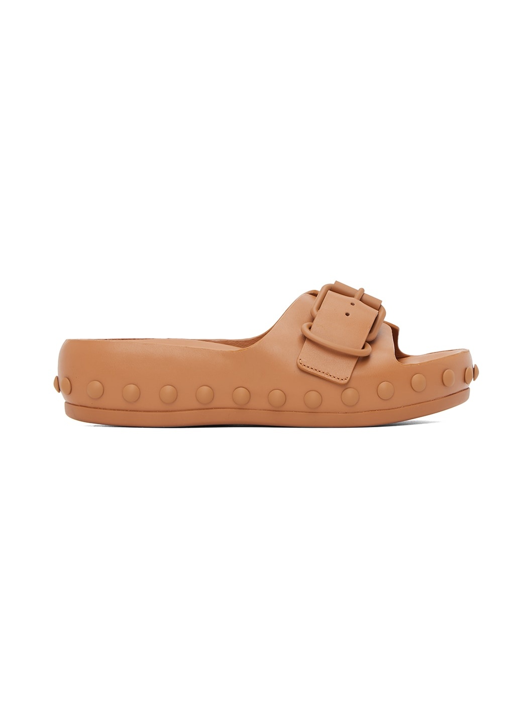 Tan Natacha Ramsay Levi Edition Studded One Sandal - 1
