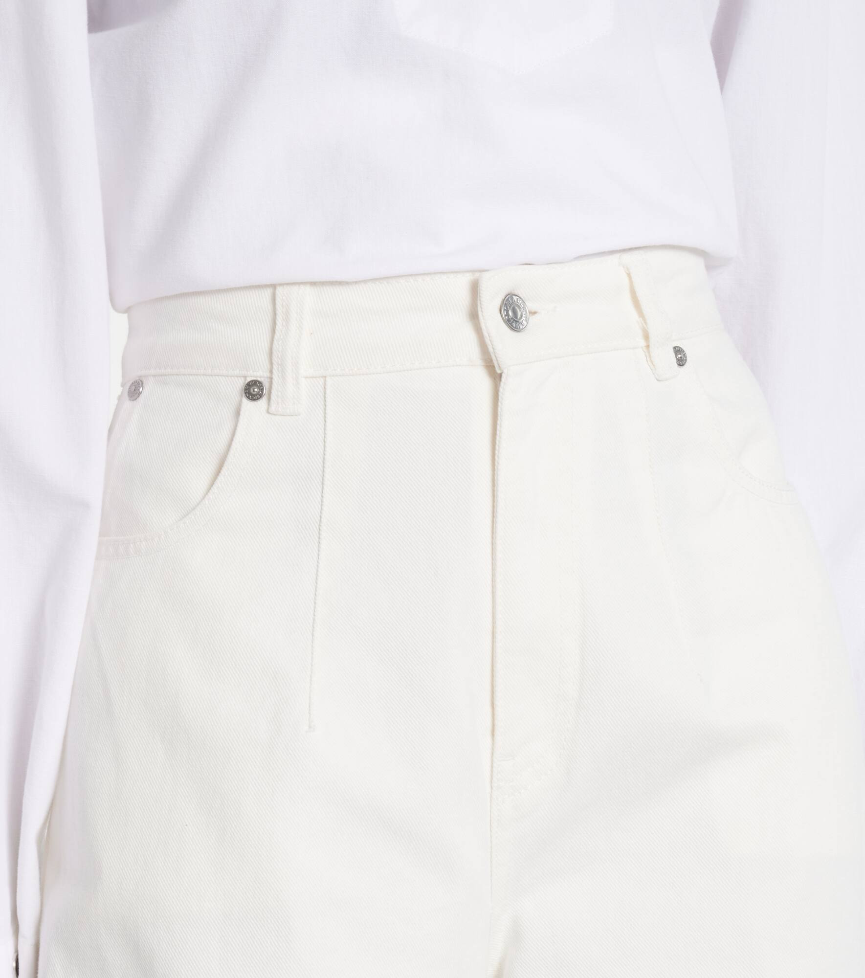 High-rise wide-leg jeans - 4