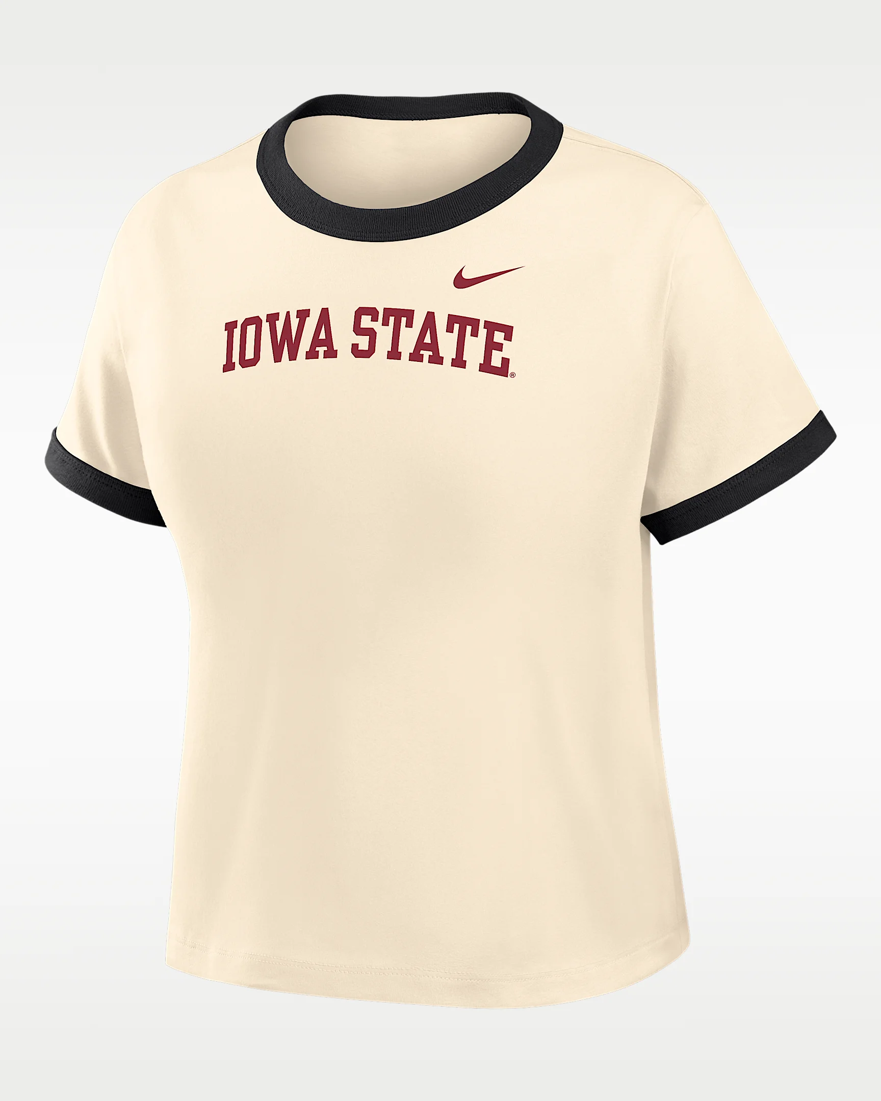 Nike College (Iowa State Women's Ringer T-Shirt - 1