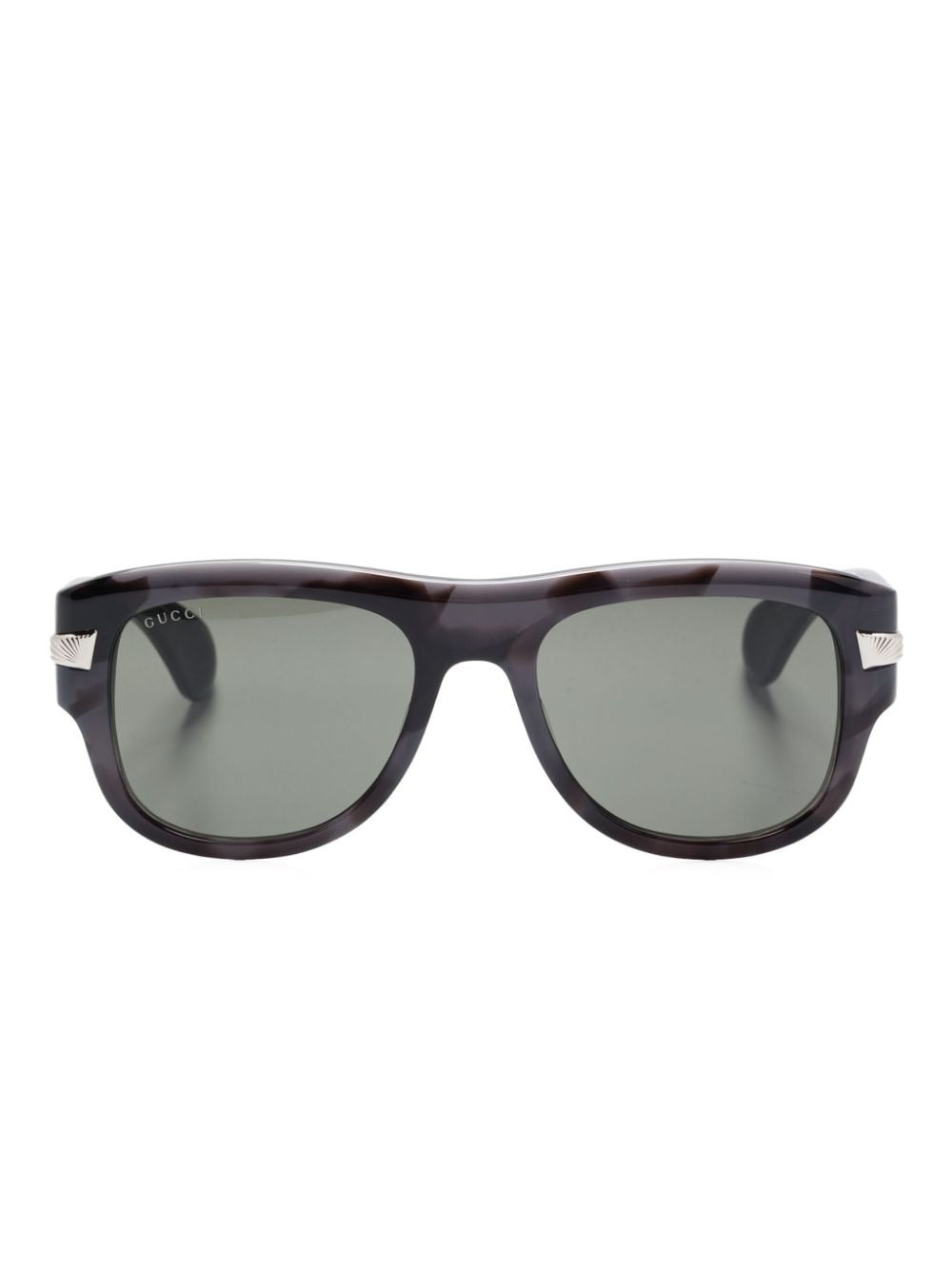 oversize-frame sunglasses - 1