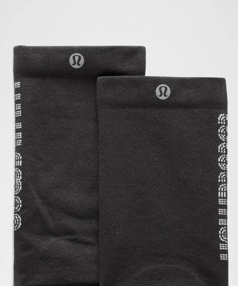 lululemon Unisex Power Stride Crew Socks Updated *Run Graphic outlook