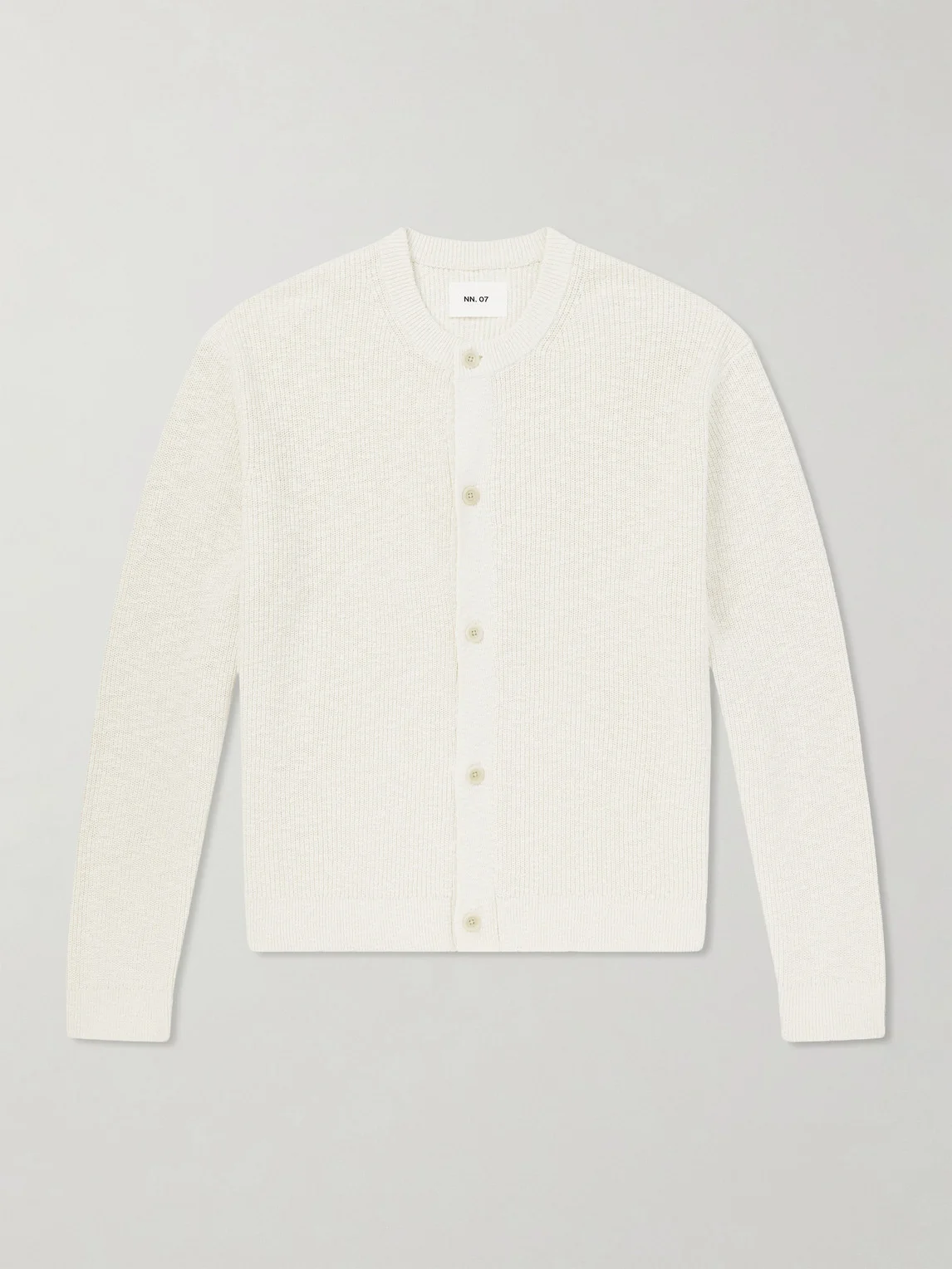 Jasper 60028 Ribbed Organic Cotton Cardigan - 1