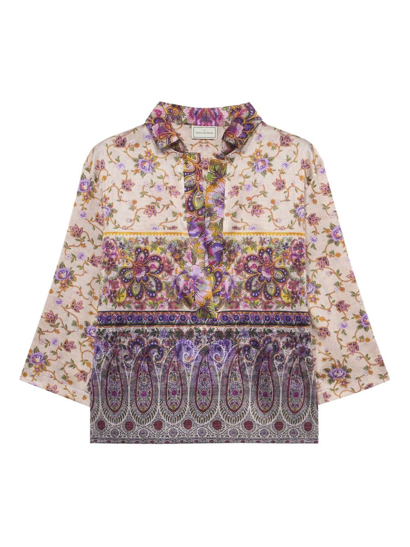 floral-print blouse 1