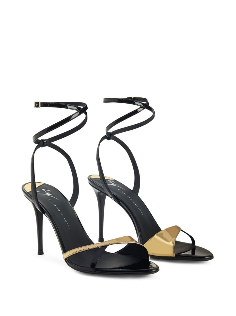 Giuseppe Zanotti Bellha 90mm leather sandals outlook