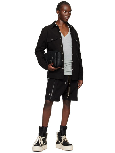 Rick Owens Black Porterville Bauhaus Bela Shorts outlook