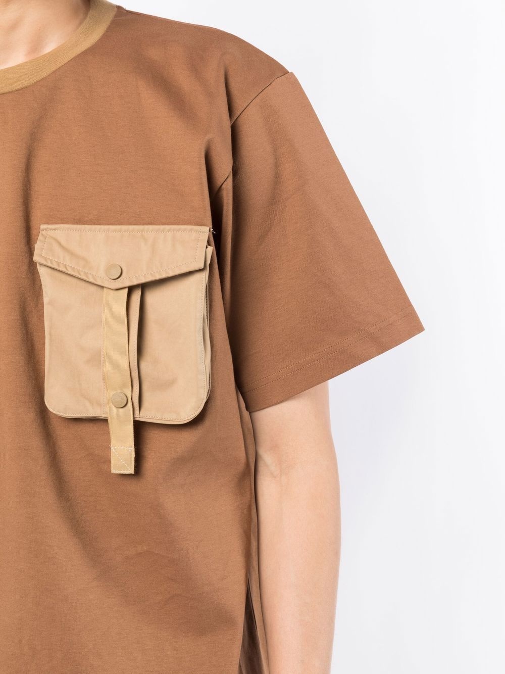 pocket-detail short-sleeved T-shirt - 5