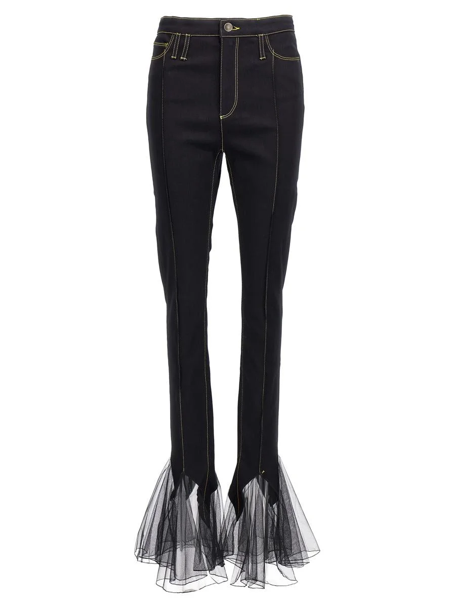 Nensi Dojaka 'Tulle' Jeans - 1