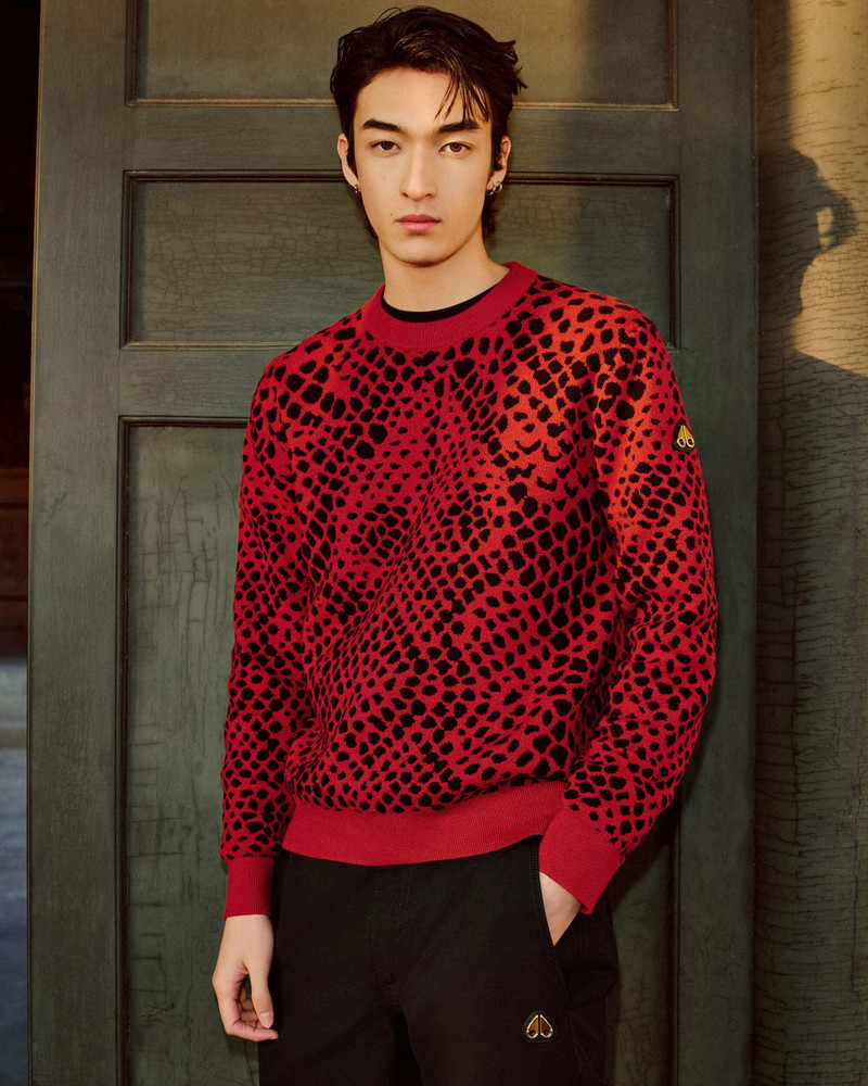 LUNAR NEW YEAR SNAKE SKIN SWEATER 1