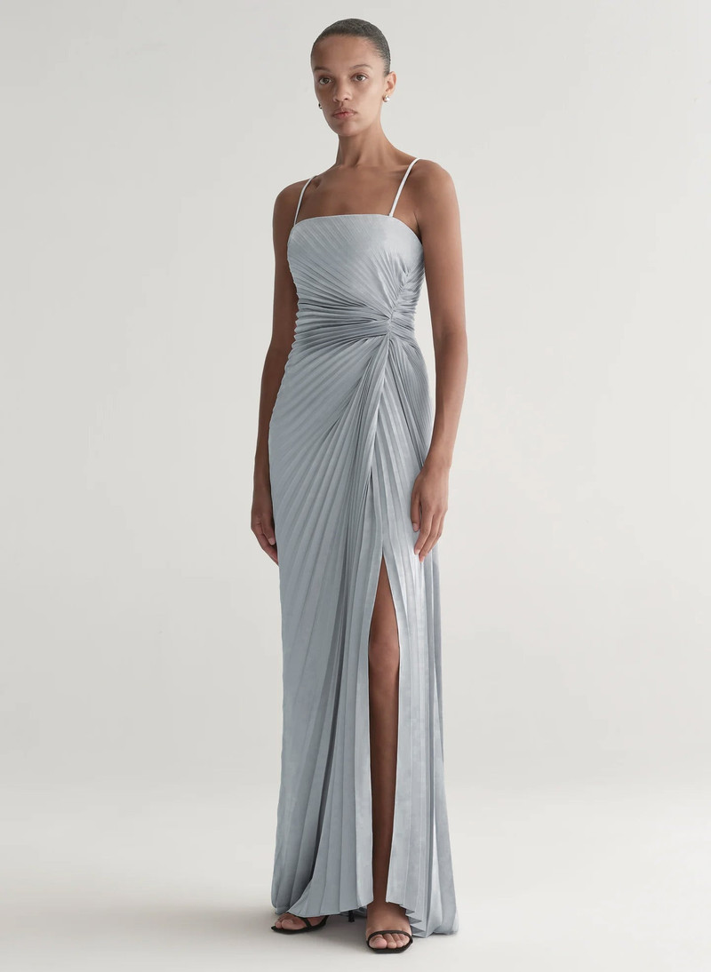 Layla Strapless Pleated Gown 5