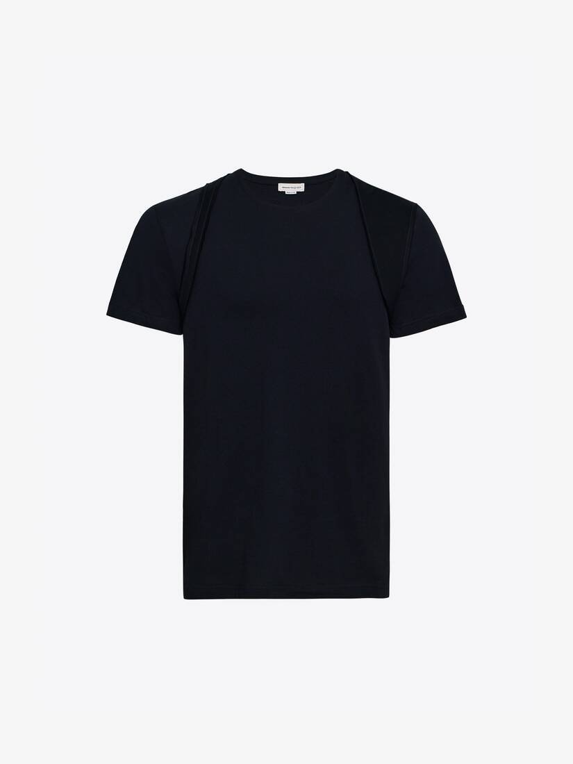 Men's Harness T-shirt in Black - 1