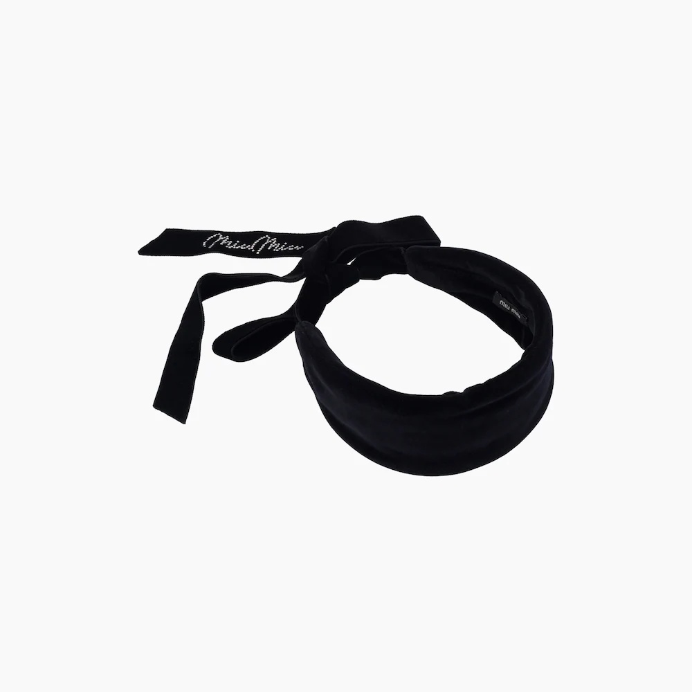 Velvet headband - 2
