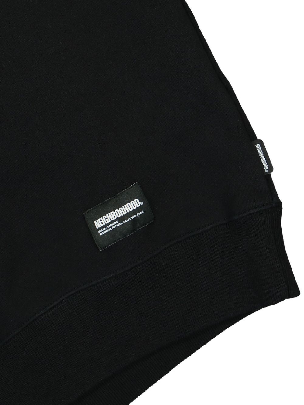 logo-patch cotton sweatshirt - 4