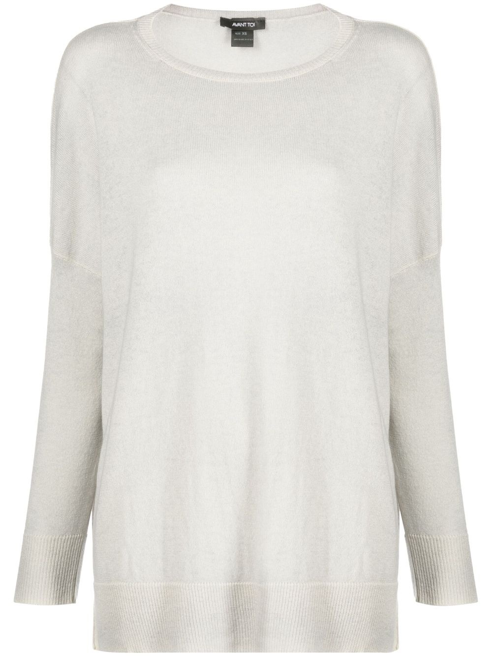 cashmere knitted jumper - 1