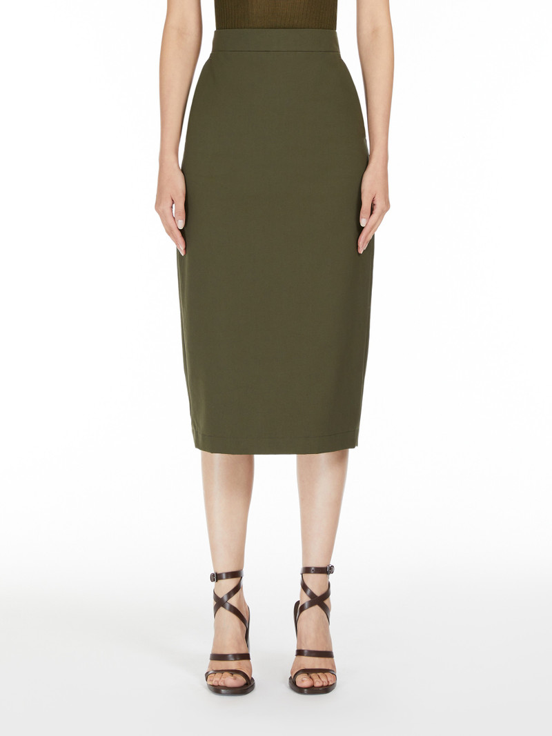 COGNAC Canvas skirt 3