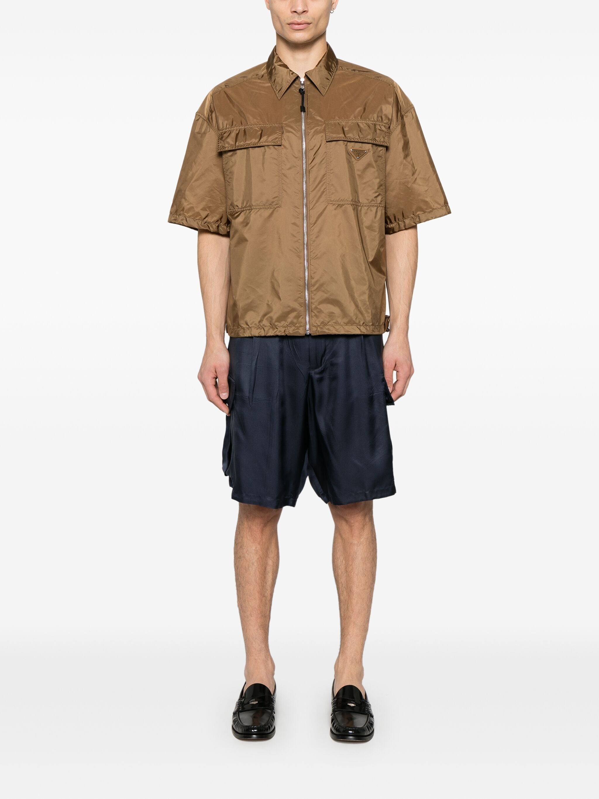 Silk Cargo Shorts - 3