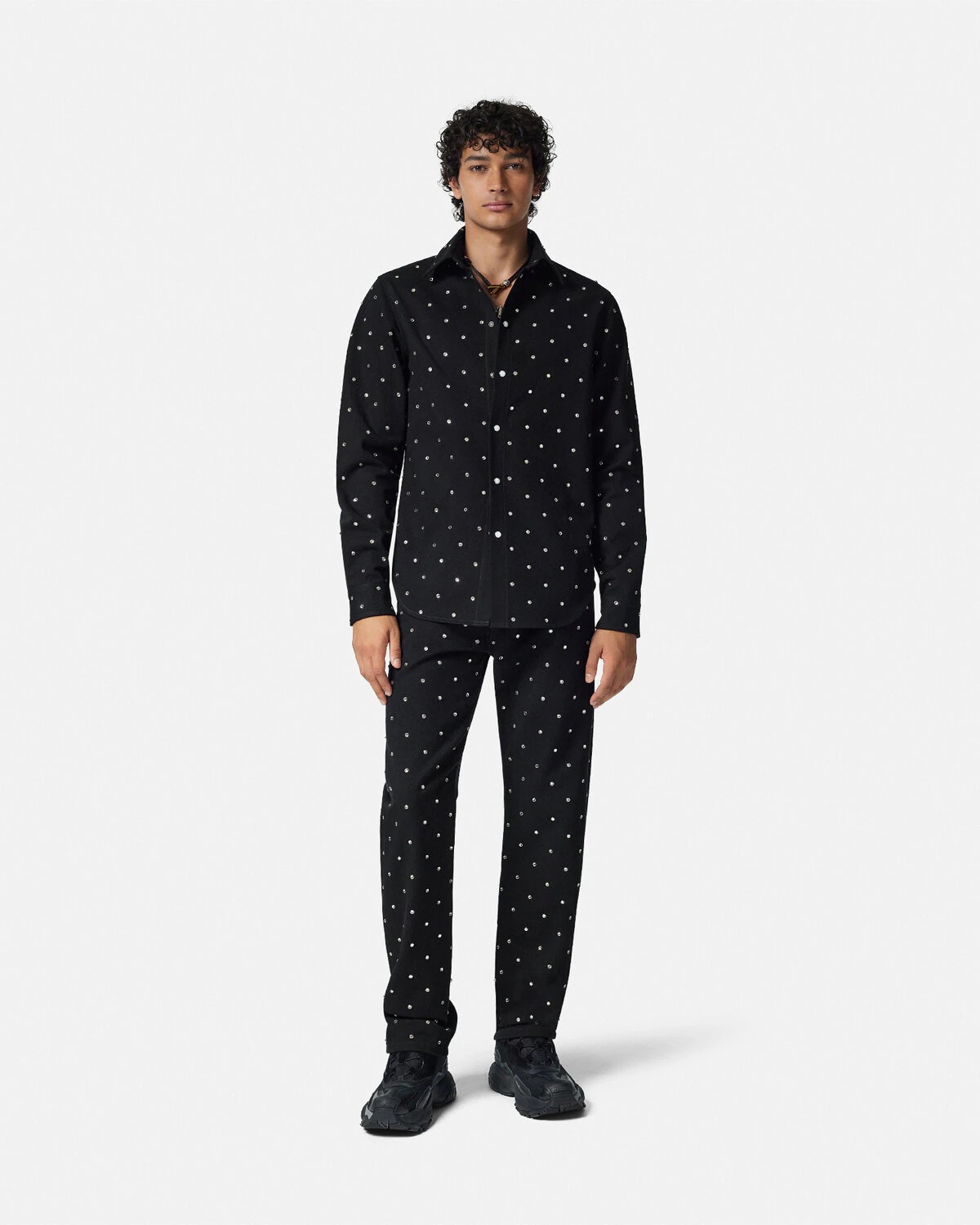 Cielo Stellato Denim Overshirt - 2