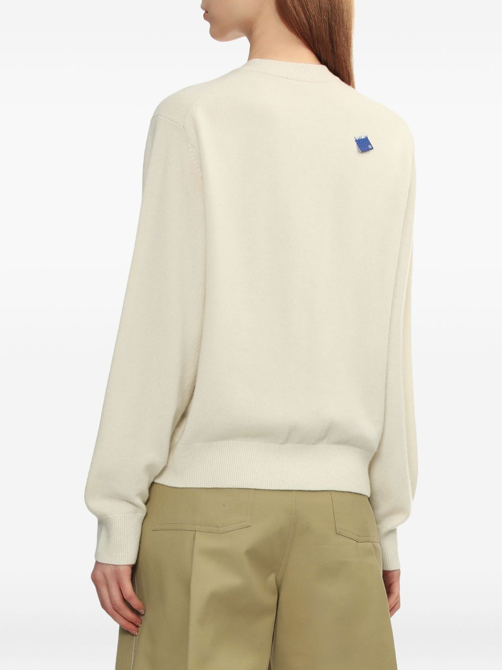Sig; BL Tag logo-patch buttoned cardigan - 4
