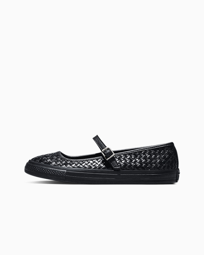 Converse Chuck Taylor All Star Dainty Mary Jane Woven Leather outlook