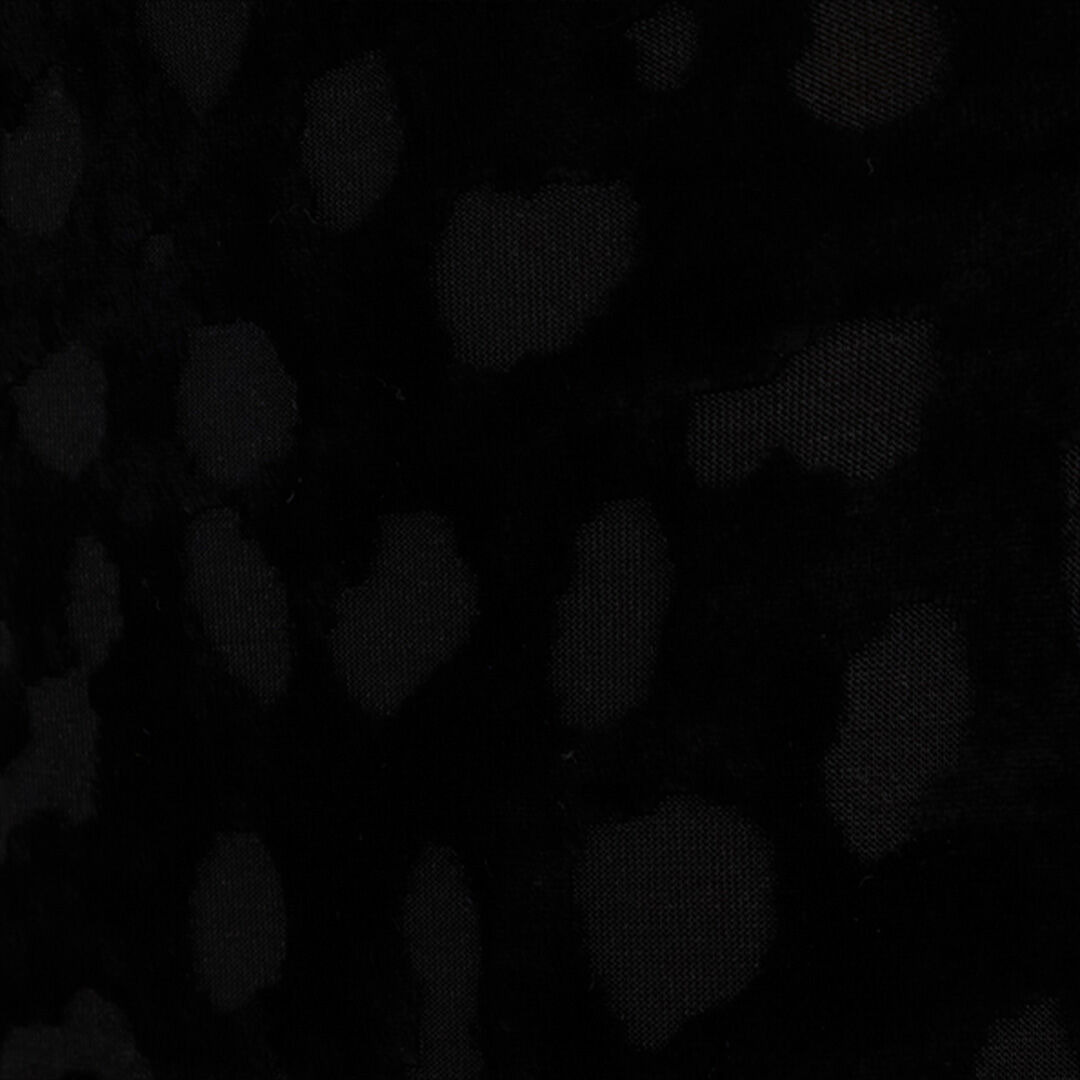 Black Bodysuit With Jaguar Skin Pattern - 5