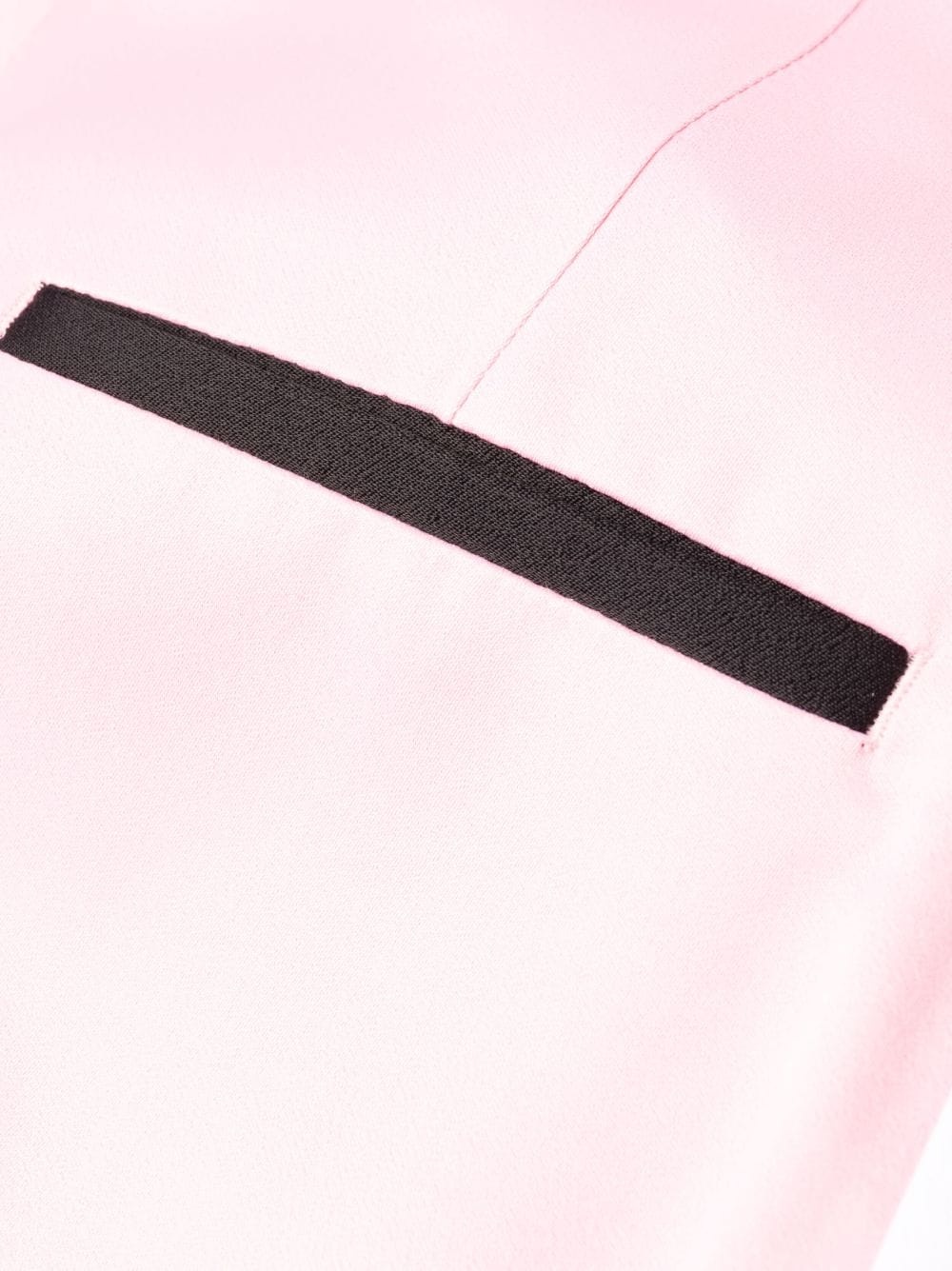 side-stripe tailored pants - 6
