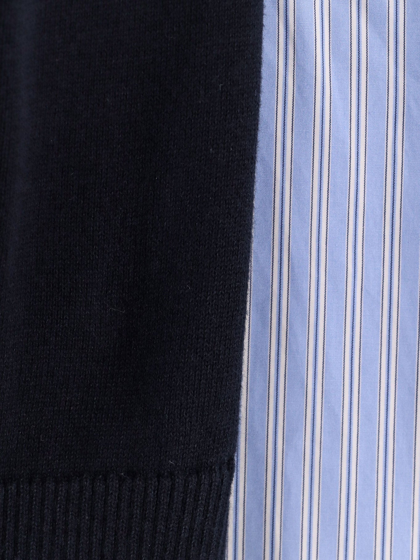 Sacai Women Cotton Dress With Fabric Inserts - 3
