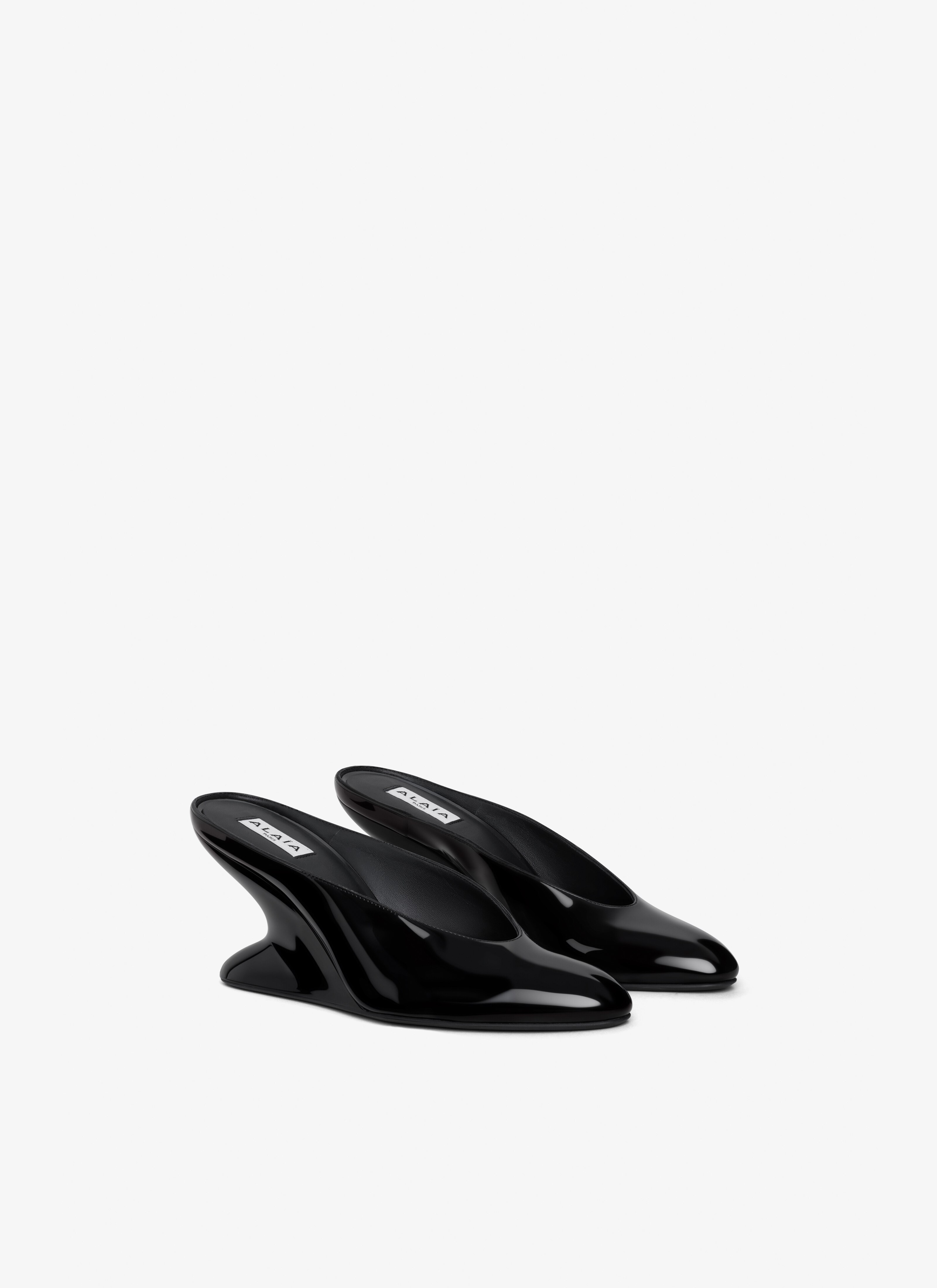 CURVE WEDGE MULES - 3