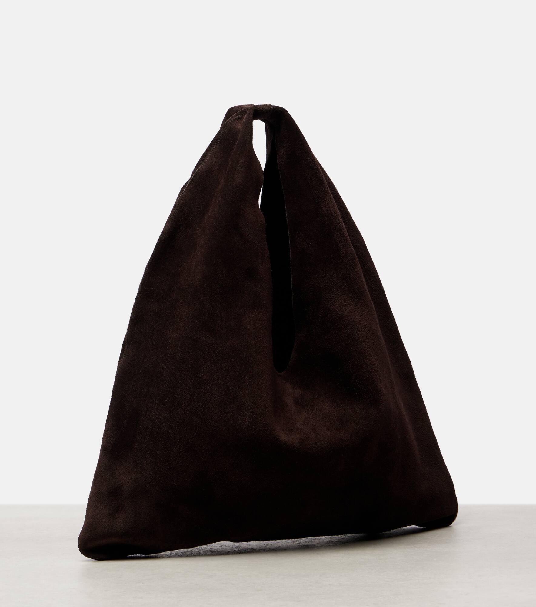 Bindle Small suede tote bag - 4