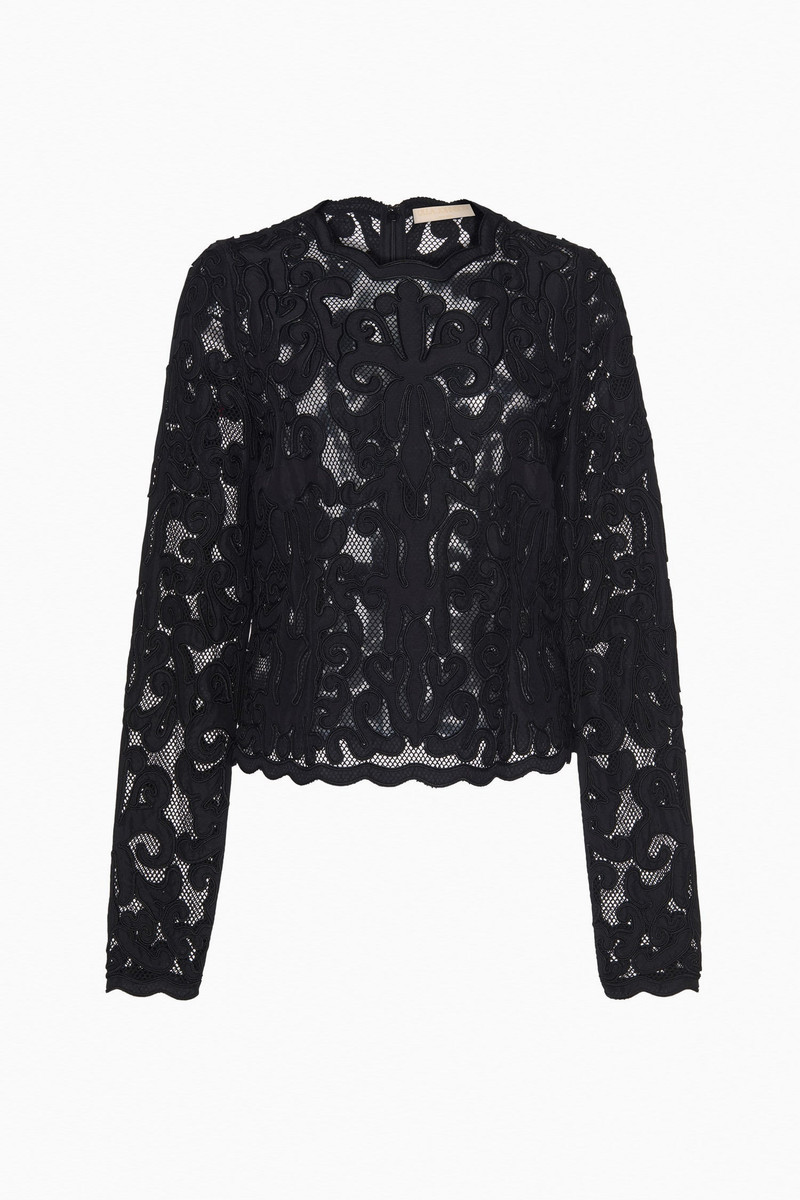 Ursa Applique Long Sleeve Top 1