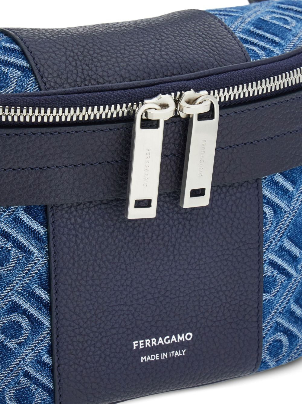 Monogram-jacquard belt bag - 6