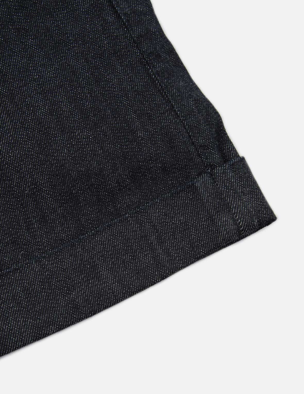 SEAGULL EMBROIDERY DENIM SHORTS - 10