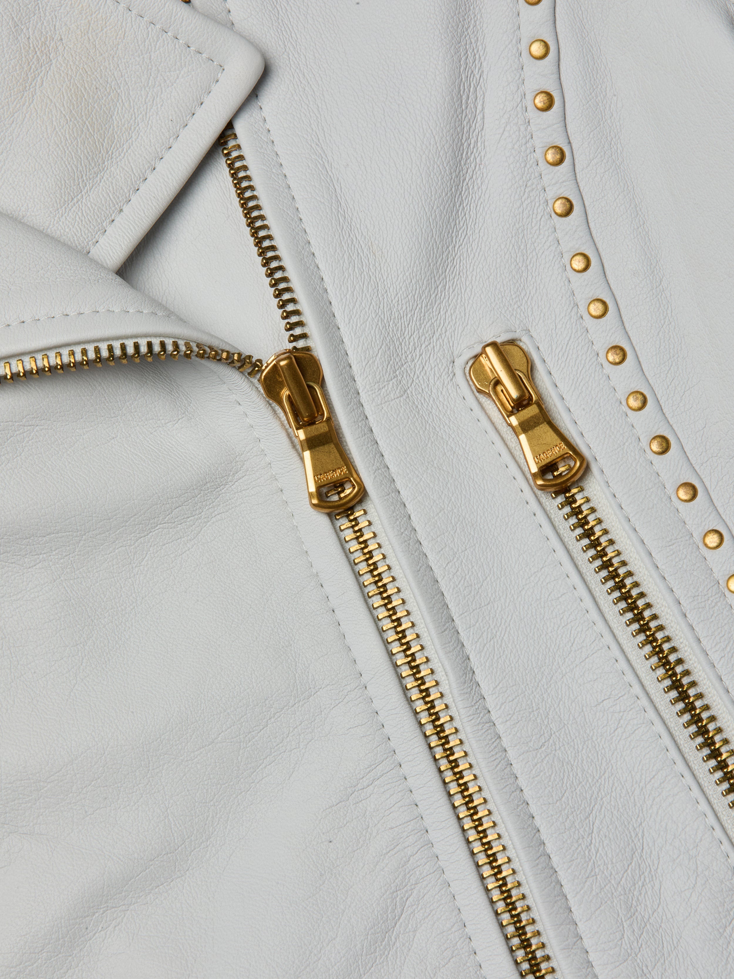 Aelin Studded Leather Jacket - 3