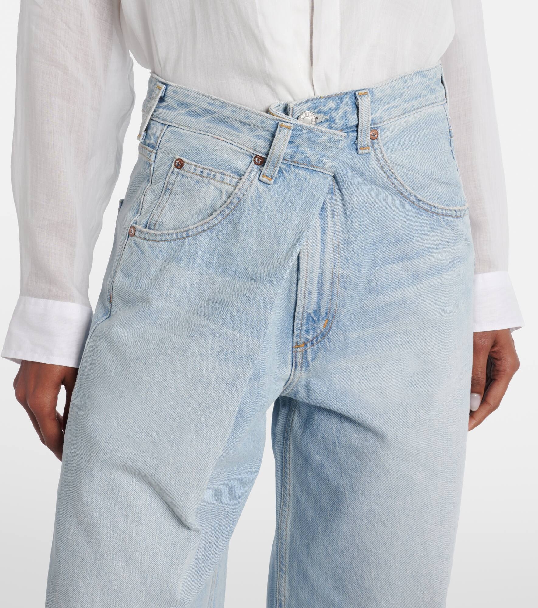 Vana low-rise wide-leg jeans - 4
