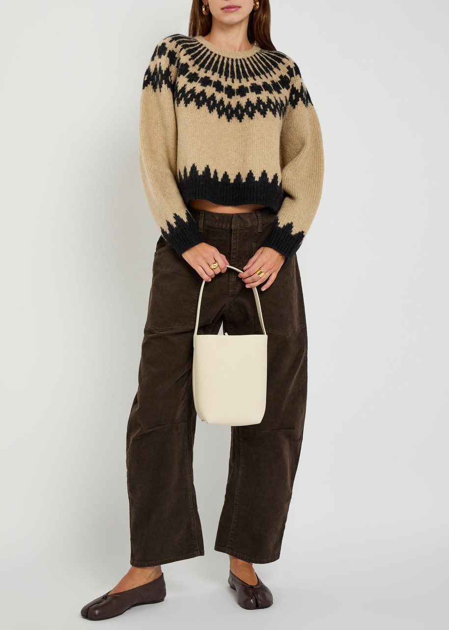 Nili Lotan Alena Fair Isle Alpaca-blend Jumper - 4