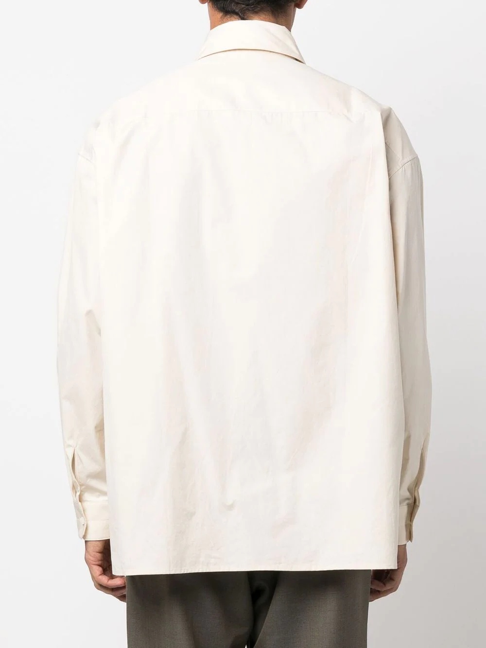 oversize cotton shirt - 4