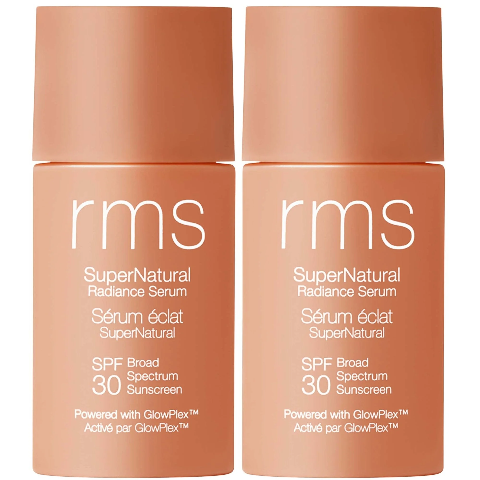 RMS Beauty SuperNatural Radiance Serum Broad Spectrum SPF 30 Sunscreen Duo - Medium Aura - 1