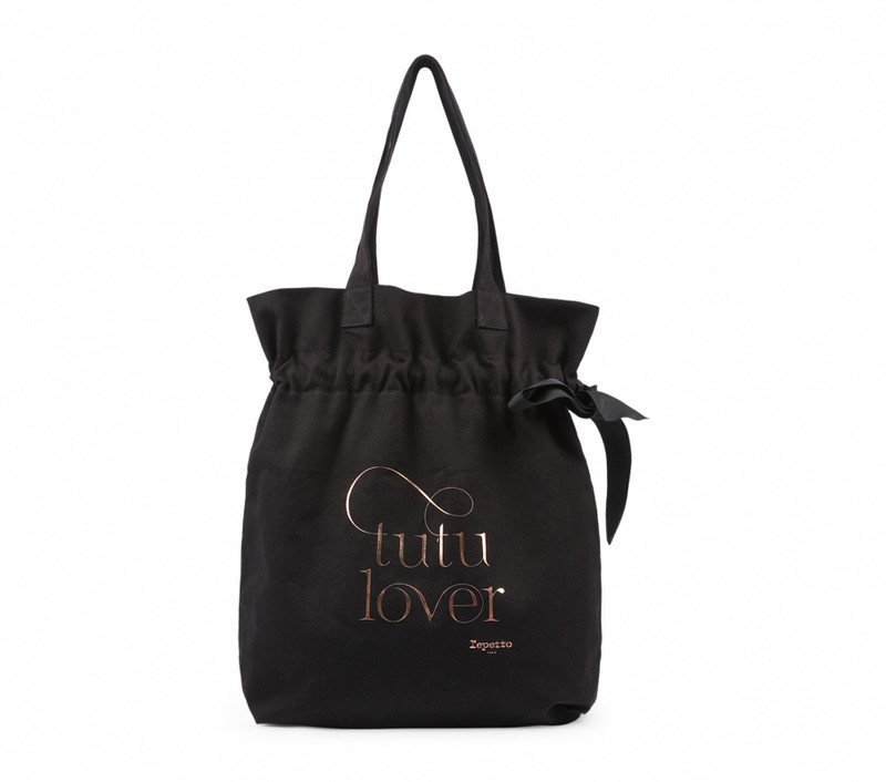 Tutu lover shopping bag with ribbons 1