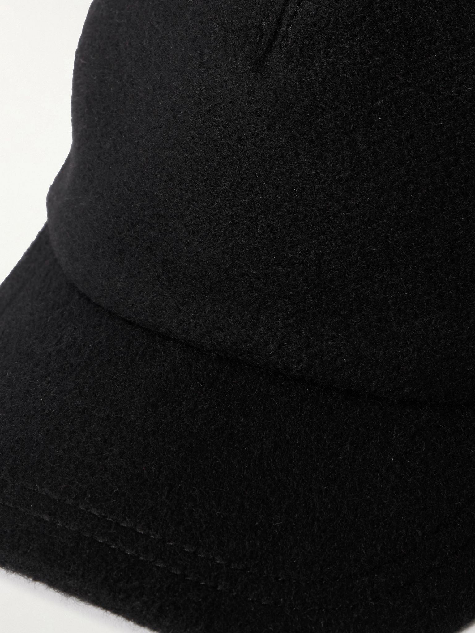 Zed cashmere baseball cap Black - 4