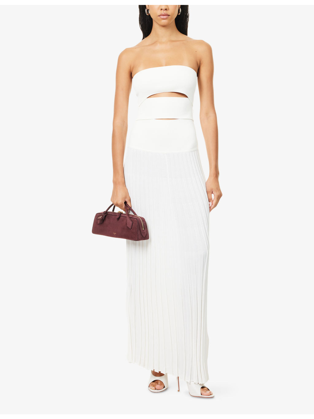Slashed Knit Sunray Maxi Dress - 2