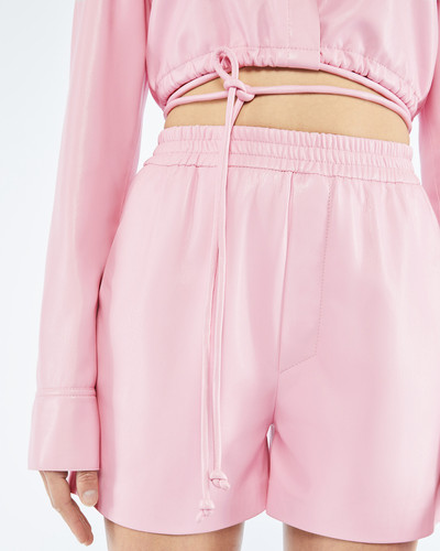 Nanushka BRENNA - OKOBOR™ alt-leather shorts - Pink outlook