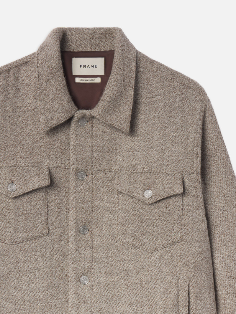 FRAME Wool Trucker Jacket outlook