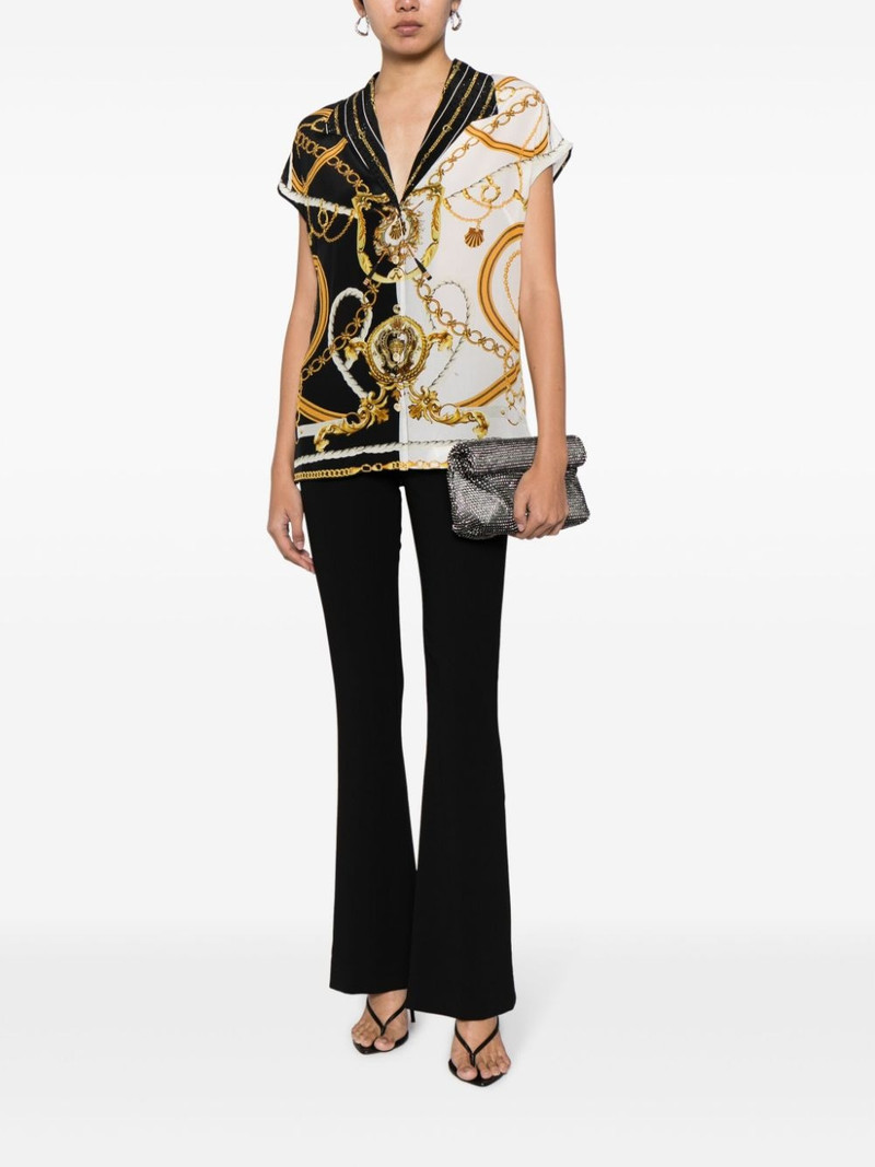 CAMILLA baroque-pattern silk shirt outlook