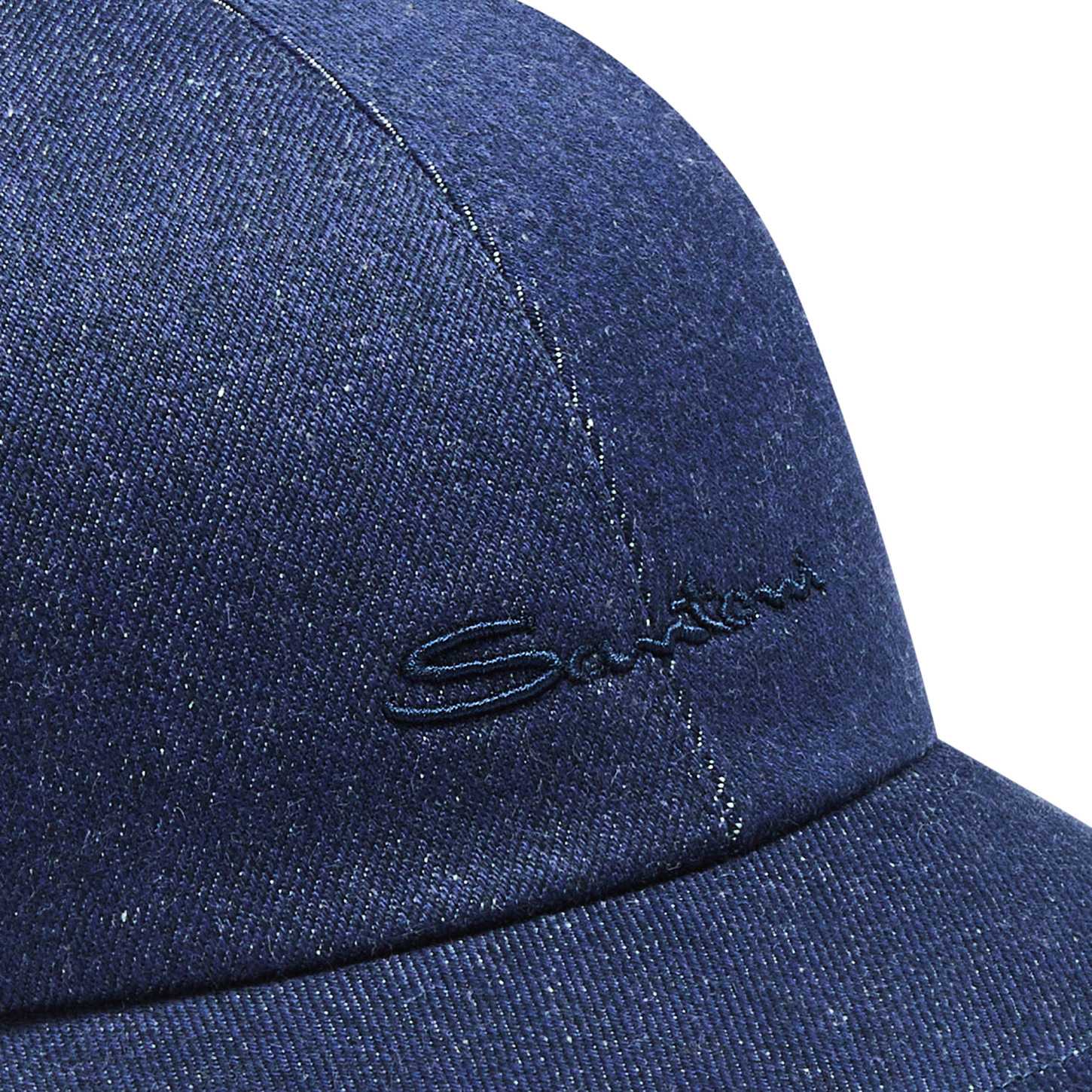 Men's blue cotton baseball cap - 3