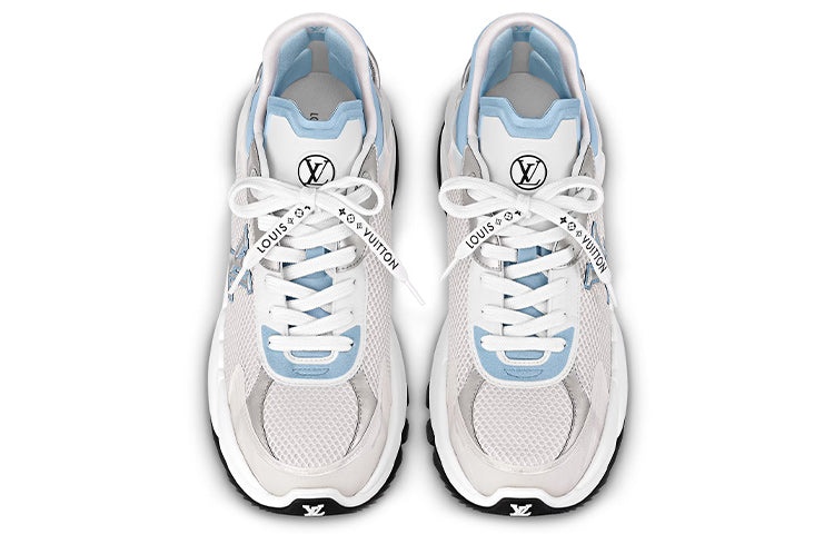 (WMNS) LOUIS VUITTON Run 55 Sneakers 'White Blue' 1ABVII - 3