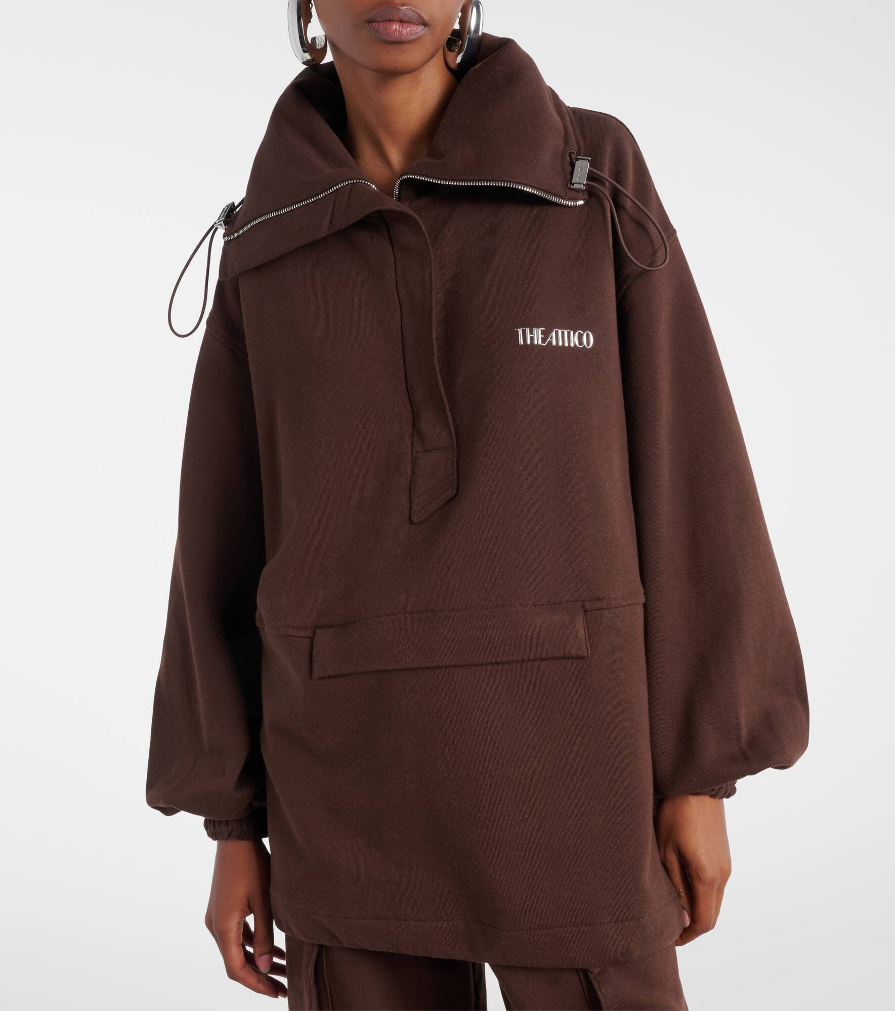Cotton fleece sweatshirt - 6