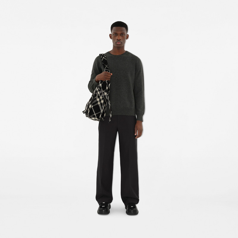 Medium Check Trench Tote 2