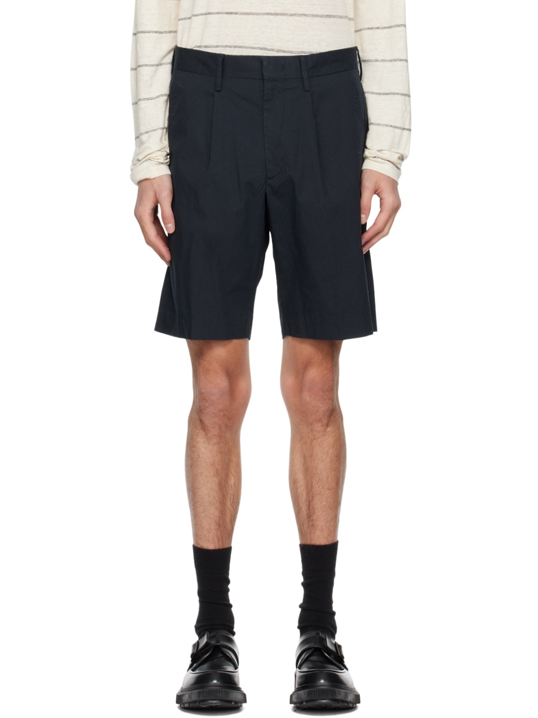 Navy Bill 1449 Shorts - 1