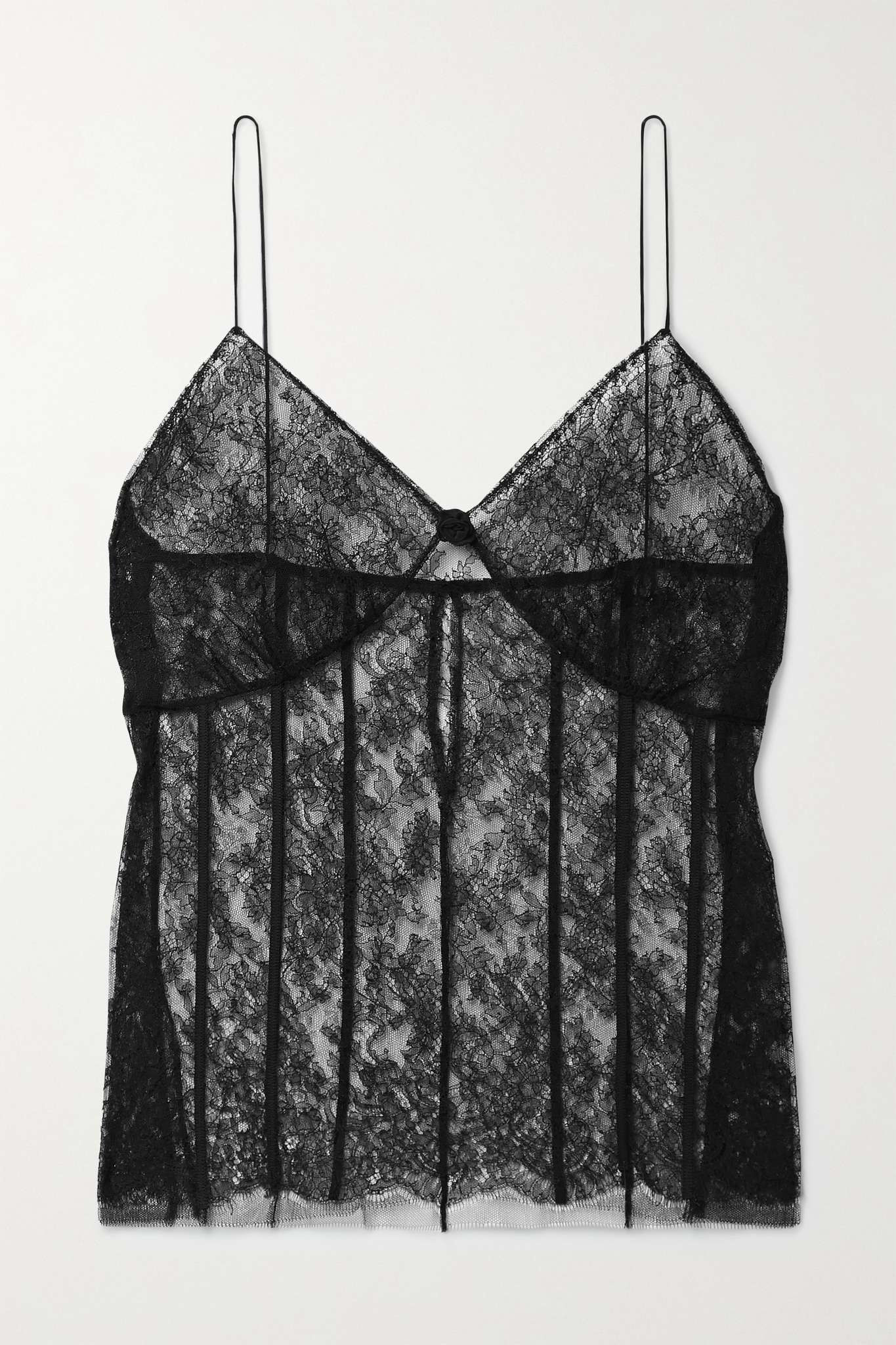 Nano Chantilly lace camisole - 1