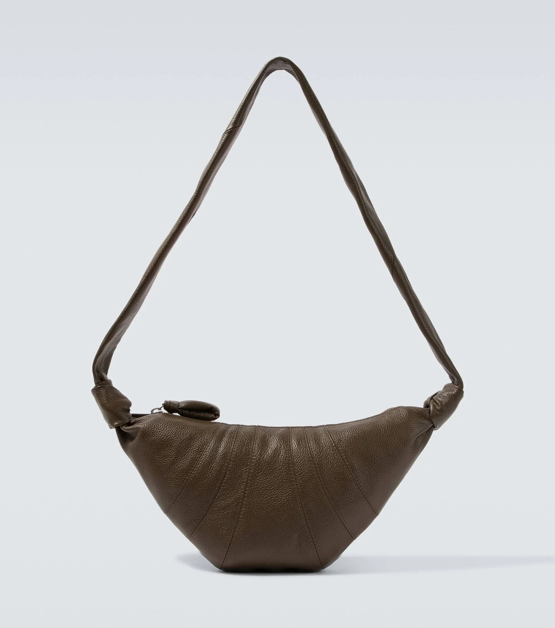 Croissant Small leather shoulder bag - 1