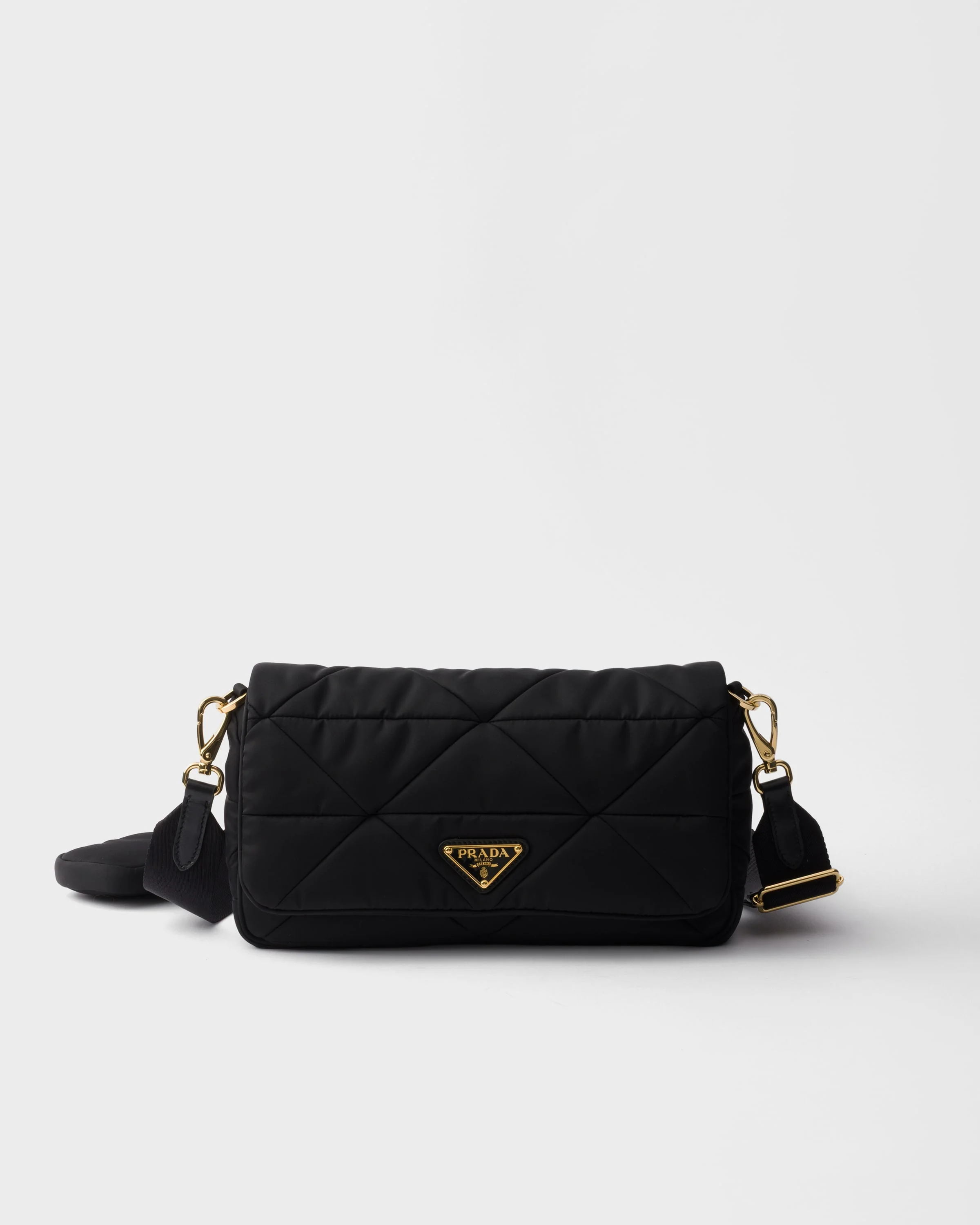 Padded Re-Nylon shoulder bag - 1